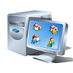 Дизайн набора иконок в стиле Windows XP для веб сайта